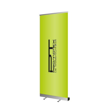 Roll-Up | B 200 cm x H 200 cm | einseitig bedruckt